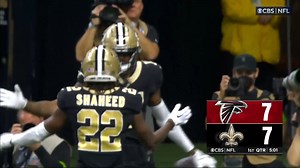 Derek Carr to A.T. Perry for an 18-yard TD 🙌 📺: CBS | New Orleans Saints