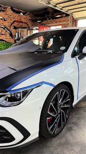 GOLF 8 Full Wrap Part 2: Stunning Car Transformation