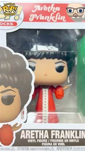 Aretha's Red Robe Pop! Is Absolutely Regal #funkopop #arethafranklin #collector