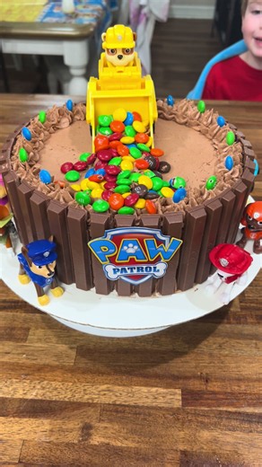 Paw patrol cake I made for my little’s birthday. I thought it came out so cute! #pawpatrol #cake