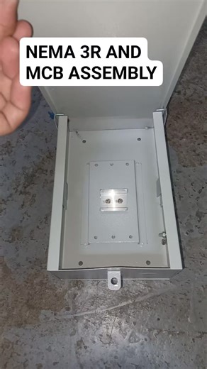 8.2K views · 51 reactions | Nema 3R and MCB Assembly - Miniature Circuit Breaker Outdoor #electrician #relay #panelboard #control #light #switch #wiring #outlet #diy #electrical | Electricians Guide | Facebook