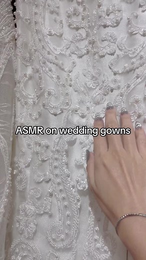 ASMR Wedding Dress Try-On | Satisfying Bridal ASMR Videos