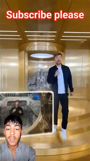 Isne MrBeast Ka 10 Lakh Dollar Vault Kholl Diya! 😱 Sab Kuch Iska Ho Gaya! 🔥💸 #shorts #mrbeast #viral