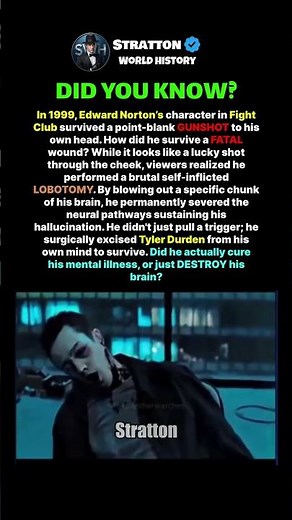 The Dark Truth About Fight Club's Ending 🧠💥