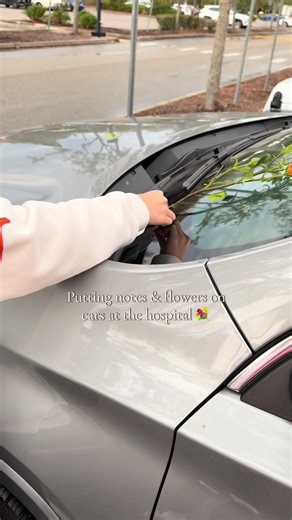 Spreading Love at the Hospital Parking Lot