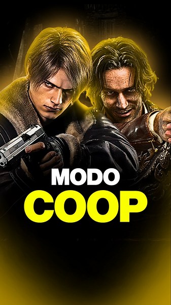 YOU CAN NOW PLAY RESIDENT EVIL 4 IN CO-OP! #shorts #residentevil