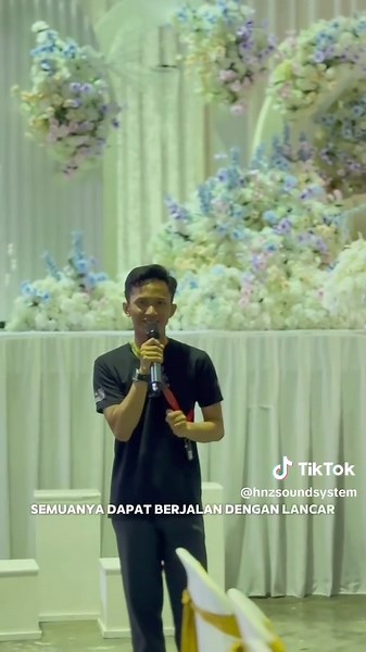 Emcee Haziq: Suara Jelas untuk Majlis Kahwin