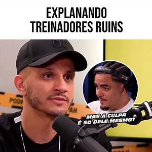 527K views · 10K reactions | Fábio Santos (ex jogador do Corinthians) explanou treinadores ruins no Podpah! 藍藍藍 #podpah #futebol #Treinador #Corinthians | Igão | Facebook