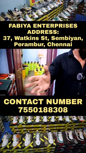 26K views · 151 reactions | SHOP DETAILS FABIYA ENTERPRISES ADDRESS: 37, Watkins St, Sembiyan, Perambur, Chennai, Tamil Nadu 600011 CONTACT NUMBER 7550188308 MAP LOCATION: https://goo.gl/maps/ePQBHjVrzg2EW2Gm9 | Rani's Vlogs | Facebook