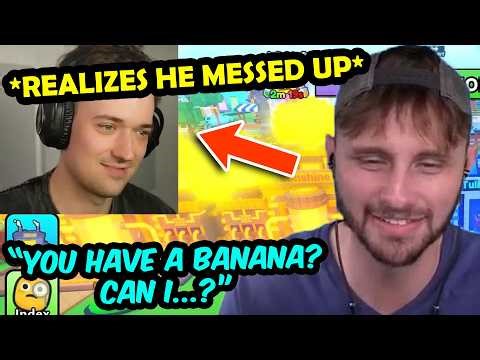 Crainer TELLS SSundee to EAT His BANANA!