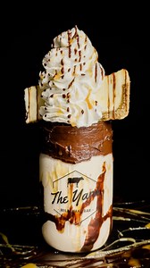 The evolution of the Salted Caramel Cheesecake©️ milkshake! #fypviralシ #icecream #foodie | The Yard Milkshake Bar