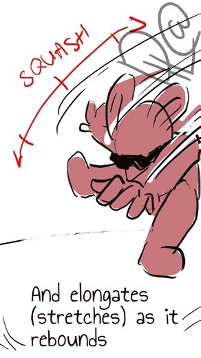 12 Principle Animation SQUASH AND STRETCH#12principleanimation #squashandstretch #storyboard