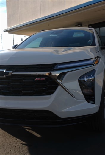 Discover the 2026 Chevy Trax RS in White Sands