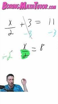 Two Step Equations MADE EASY