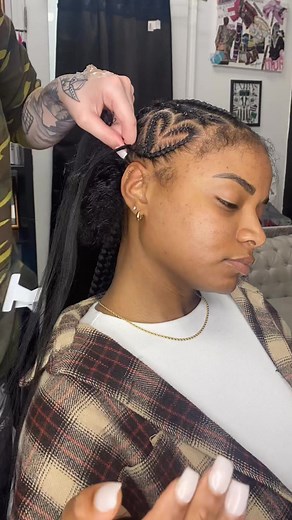 Heart-shaped Braids Tutorial | Unique and Stylish Hairdo