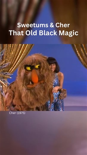 Muppet Music! on Instagram: "In November of 1975 The Muppets appeared on Cher’s variety show for the second time. Here Sweetums performs That Old Black Magic with Cher. I think Jim Henson must have really liked this song because The Muppets have performed it several times over the years. I believe this is Richard Hunts first time performing Sweetums #themuppets #themuppets70"