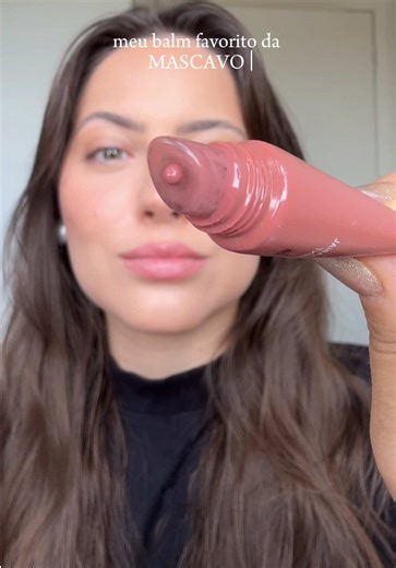 Balm cor FRENCH VANILLA ✨ @MASCAVO #lipbamm #dicas #fyp #makeup #maquiagem
