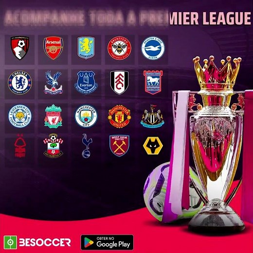 Siga ao vivo toda a Premier League!