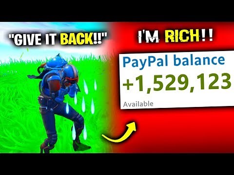 i STOLE His YouTube Money - Fortnite