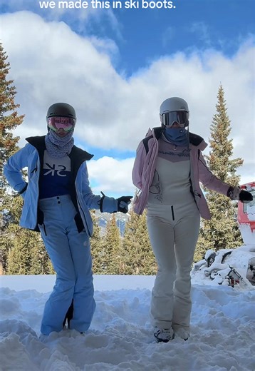 respect the commitment of the ski boot tiktok please i'm out of breath this was harder than a black tbh #vailcolorado #skitok #apresski #dance #summerisntoveryet @burnt__cookies