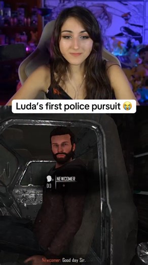 Luda | Luda’s first police pursuit 😭 #twitch #streamer | Instagram