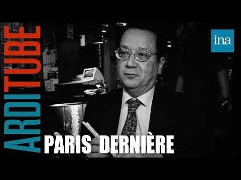 Paris Dernière #01 de Thierry Ardisson avec Jacques Vergès, Benoît Poelvoorde ... | INA Arditube