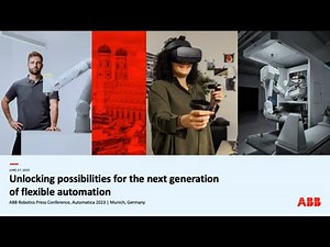 Automatica 2023 Press Conference - ABB Robotics