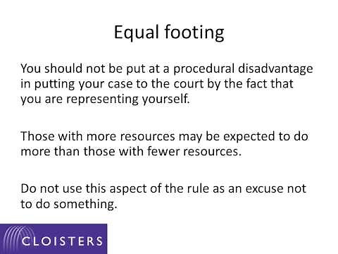 CPR overriding objective 2013