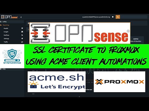 🔐 Deploy SSL Let's Encrypt Certificates to Proxmox on OPNsense with ACME Client