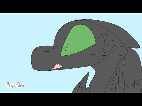Toothless X Light Fury Ep3 What did Stormfly do to Luna? Что громильда сделала с Луной от gyaru