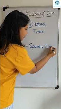 Speed, Distance, Time Formula: Explained | Relationship Between Speed, Distance & Time #mathstricks