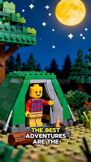 LEGO Forest Camping Adventure!!