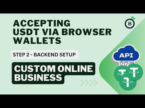 Step 2: Backend Setup for Accepting USDT via Browser Wallets | Blockonomics