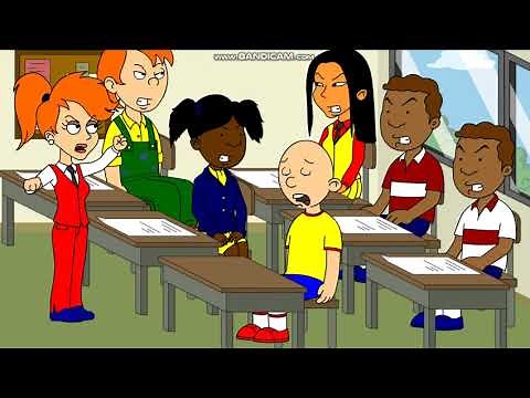 Caillou Sneezes In Class/Grounded/Sent To NYC