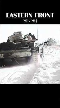 Eastern Front Winter Battle: Tanks, Artillery & Fierce Combat in WWII #ww2 #military #army #history