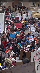114K views · 5K reactions | Hundreds gathered at the Colorado State Capitol on Presidents Day, in protest of the Trump administration's policies. ️ https://www.denver7.com/news/politics/hundreds-gather-for-presidents-day-protest-against-trump-admin-at-colorado-state-capitol | Denver7 | Facebook