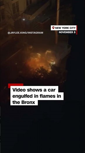 Car explodes in New York City neighborhood