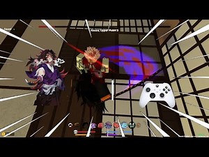 INFINITY CASTLE SOLO USING MOON BREATHING | DemonFall