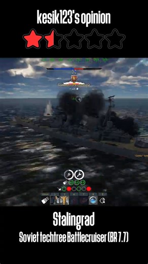 [Short Review] Stalingrad：Stalingrad Class Battlecruiser #warthunder