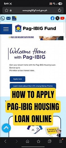 HOW TO APPLY PAG-IBIG HOUSING LOAN ONLINE 2026
