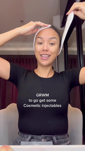 GRWM while I tell you the 4 things I’m getting done today #grwm #antiwrinkle #filler