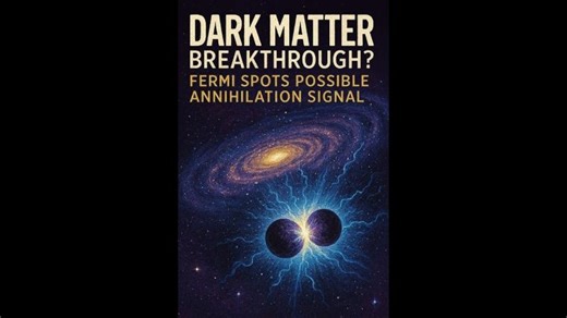 Dark Matter Breakthrough? Fermi Spots Possible Annihilation Signal | Verti