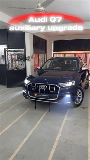 Headlight Upgrade INDIA | Audi Q7 upgraded with micro projector auxiliary — OEM-level fit, max-level visibility. HUI perfected #audiq7 #audiindia #audilife... | Instagram