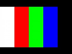 4K 2160p UHDTV Monitor Test (Bright/dark/color pixels)