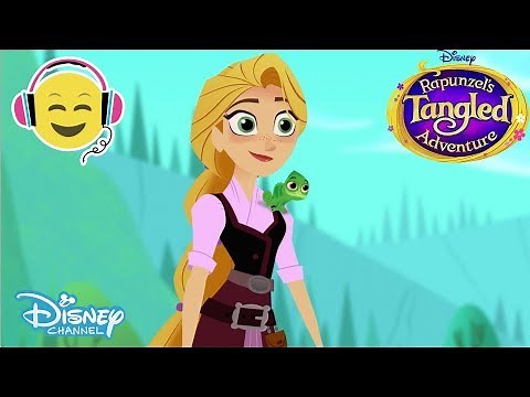 Rapunzel's Tangled Adventure | Next Stop, Anywhere - Sing Along 🎶 | Disney Channel UK