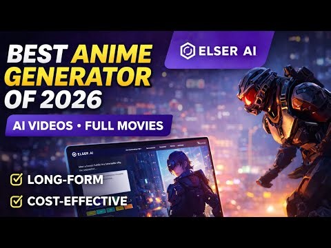 Create Cinematic AI Anime Videos in Minutes | Elser AI Tutorial