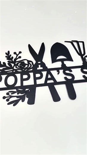 Custom Garden Sign, Personalized Garden Decor, Metal Yard Sign, Garden Wall Art, Gardener Name Sign, Spring Gift for Mom - Etsy