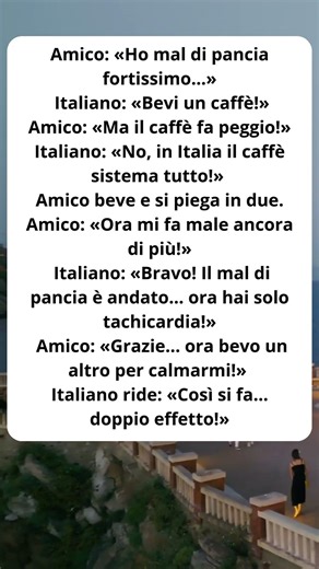 ☕ Caffè Italiano vs Mal di Pancia Epico