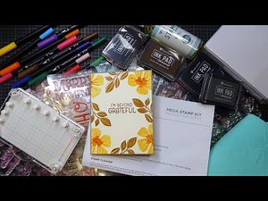Diamond Press Mega Stamp Kit Unboxing & Tutorial! New Amazing Autoship Program!!!