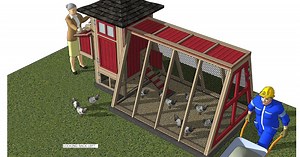M122 - Chicken Coop Plans Construction _ 0520
